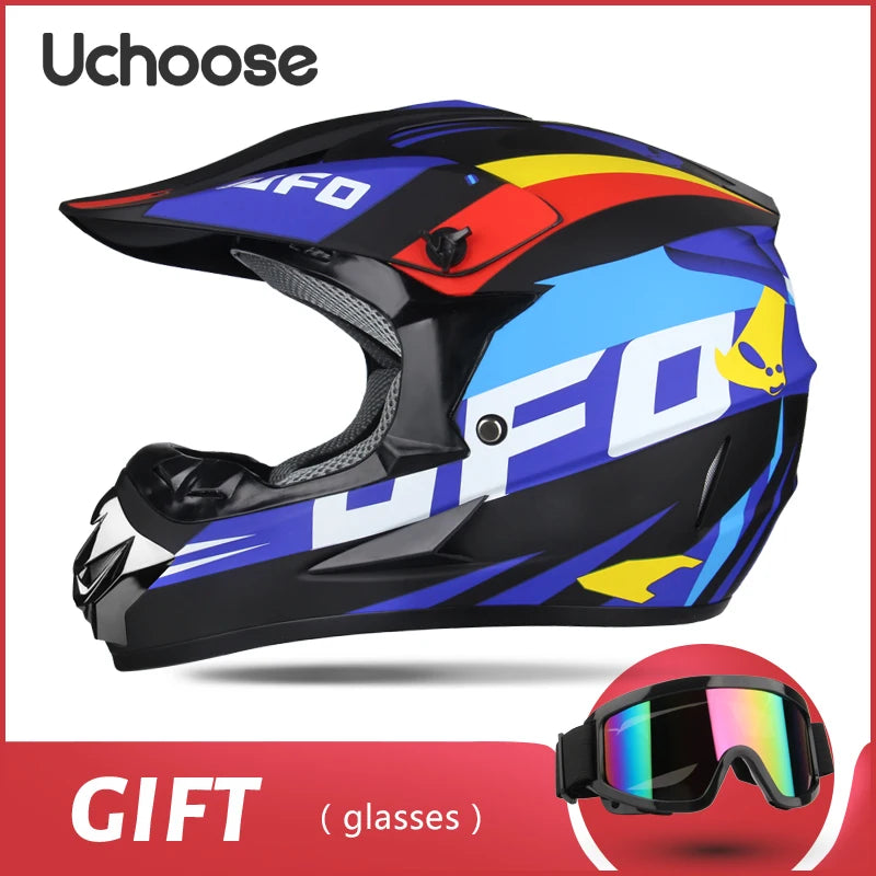 Full face motorcycle helmet for mountain bike  off-road  classic, MTB, racing, motocross, downhill, downhill