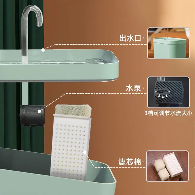 Cat Water Fountain  Activated Carbon Sponges Filters Replacement Activated  Carbon Filters Cat Water Fountain Filters Element