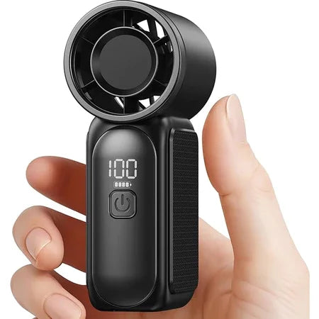 Mini Handheld Fan 3600mAh High-Speed Portable Turbo Pocket Fan for Outdoor Travel