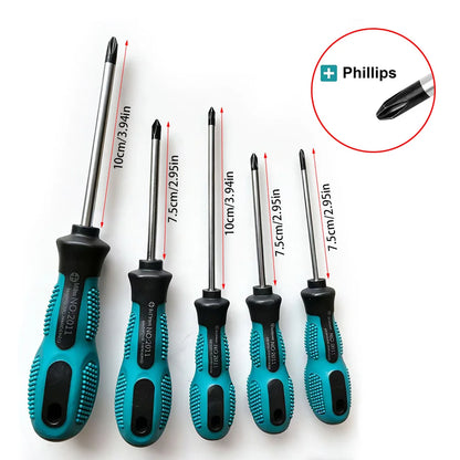 Phillips multi-functional magnetic screwdriver, available in diameters of 3mm, 4mm, 5mm, and 6mm.