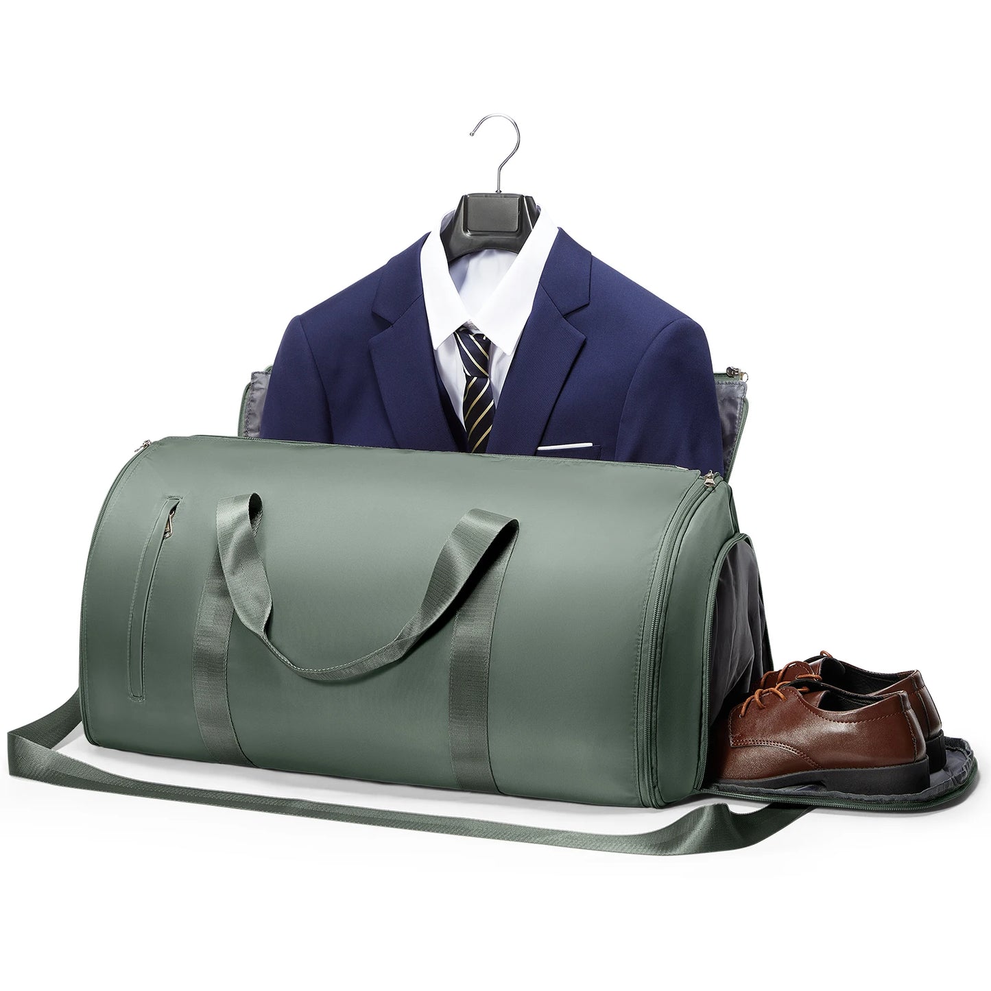 Suit Holders Travel Bag Case for Suit Holder-Convertible Bag Folding Suit Holders for Men Women Travel Business Clothing Bag ﻿