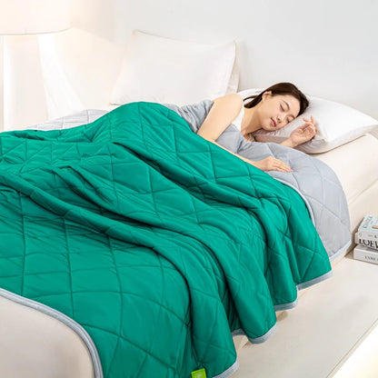 Grade A Breathable Cooling Quilt Thin Cool Comforter Summer Blanket  Soft Airable Air Conditioner Comforter of Lightweight Duvet