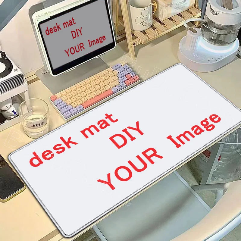 Computer Mouse Pad Desktop DIY PC Mouse Pad 900x400mm Natural Non-Slip Natural Rubber Carpet Mice Mats Custom Game Cool Mousepad