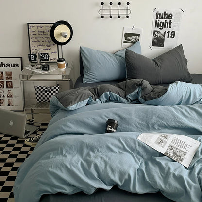 Bedding Comforter sets Duvet Cover bedsheets set with pillowcase Bedding Linens Set for Queen/King Bed edredones de cama
