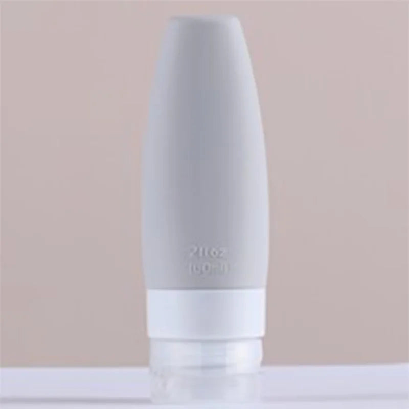 Travel Bottles for Toiletries 4 Pack  Travel Size Toiletries Containers Silicone Squeeze Bottles Toiletry for Shampoo Condition