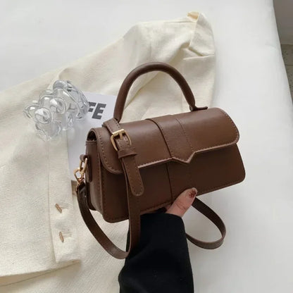 Pu Leather Shoulder Bag for Women Handbag  Fashion Crossbody Bags Vintage Underarm Bag Square Satchel Сумка Женская 2026 Тренд