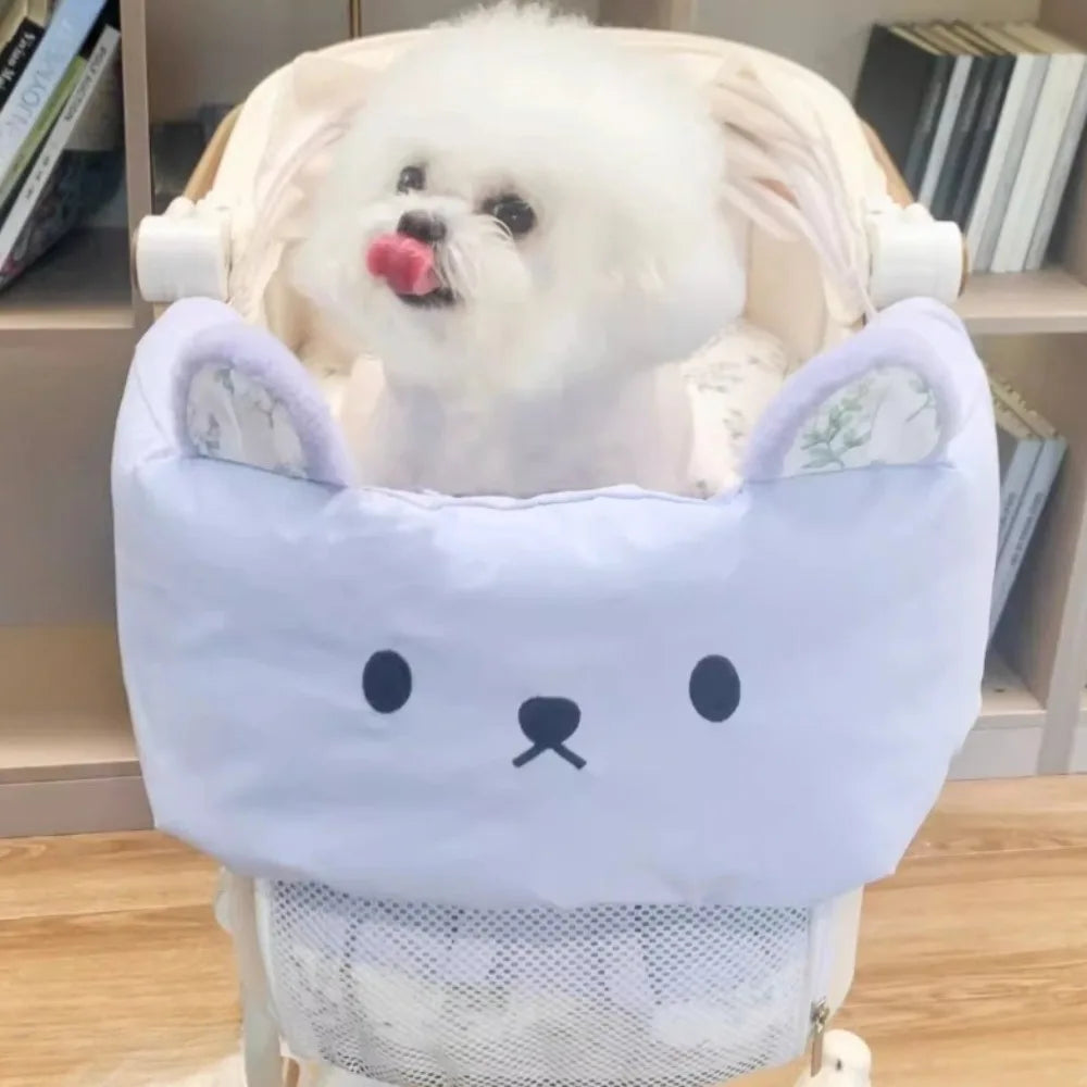 Cat and Dog Strollers Edge Pads Removable and Washable Seat Pads Anti-dirt Padding for Pet Stroller Pet Products Accessories