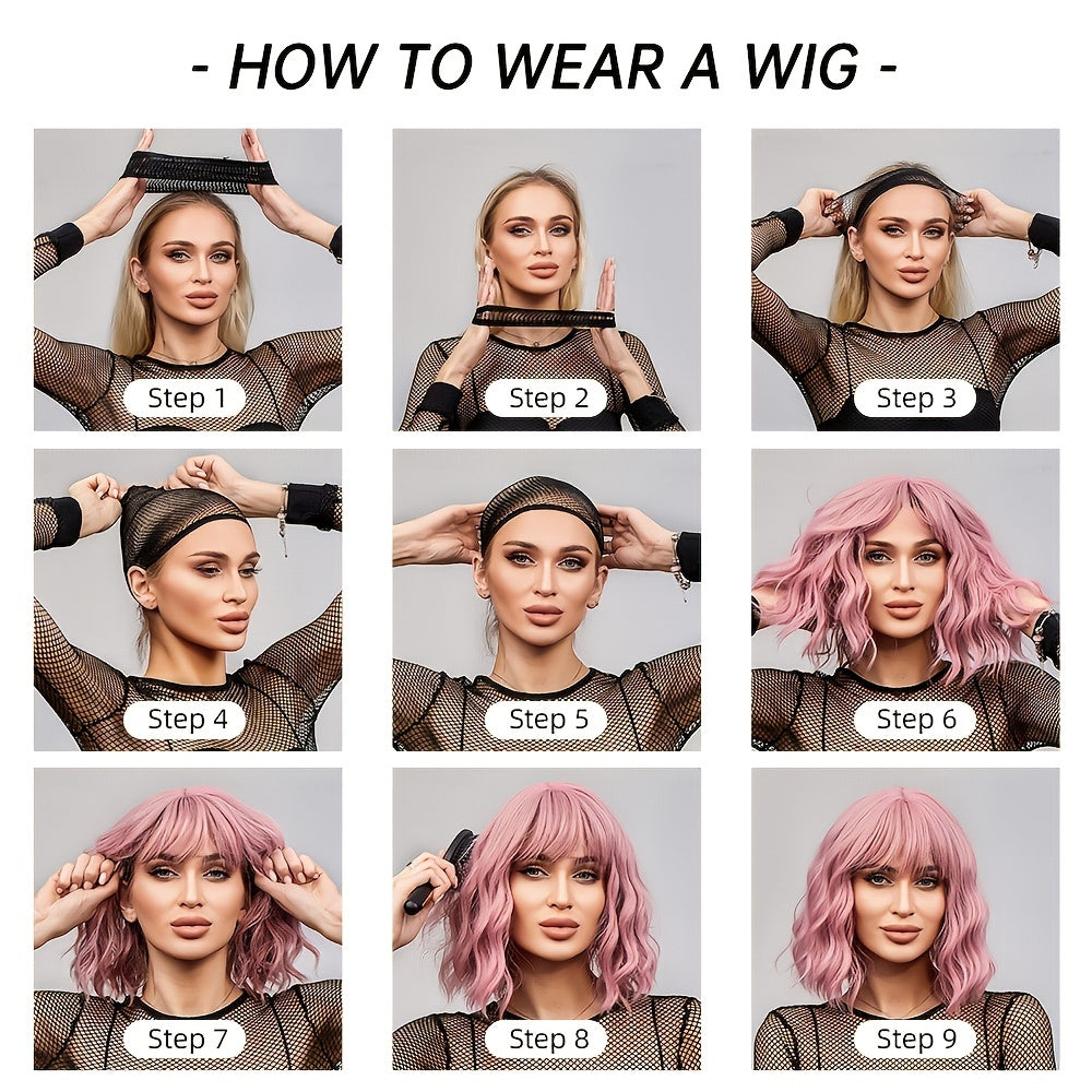 Gradient Gray Layered Women's Synthetic Wig