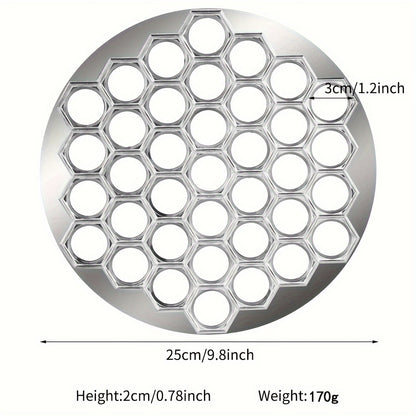 37 Holes Silvery Wonton Mold