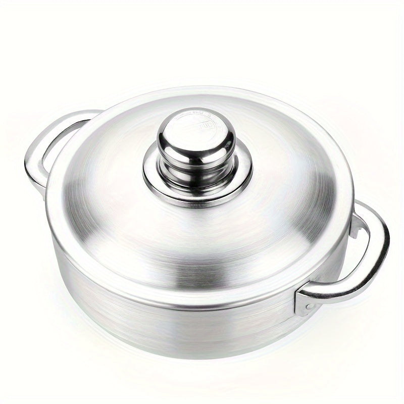 Premium Thickened Aluminum Cookware Set - Perfect for Outdoor Camping & Picnics, Includes Sanding Pot, Stockpot & Stretching Pot - Ideal Gift for Holidays