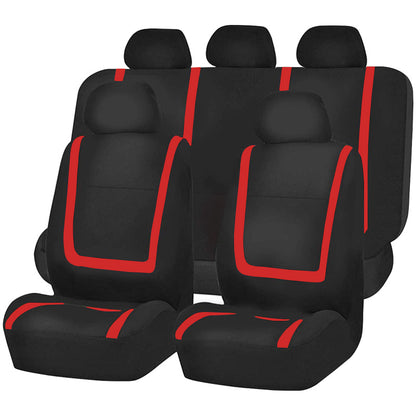 Car Seat Covers Full Set, Gray Purple Black Blue Red Purple Car Seat Cushion  Car Seat Protector Car Decoration Airbag Safe