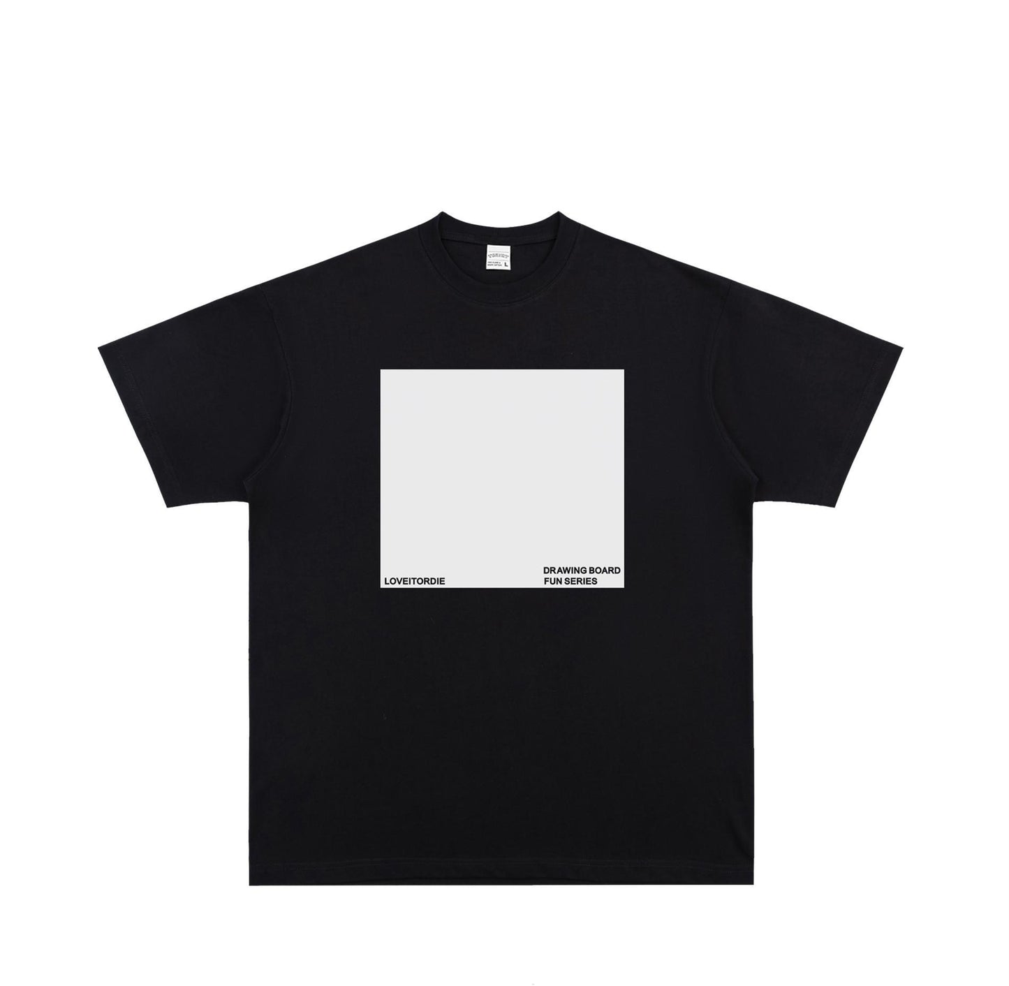 Printed Pure Cotton Loose Short-sleeved InS-style Car