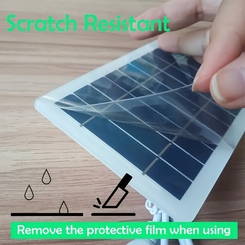 2W Solar Charger Portable Solar Panel with USB, Compact & Lightweight Outdoor Solar Power Bank Charger Compatible for for Power Banks, Phones, Flashlights, USB- Devices (Camping, Hiking, Emergency)