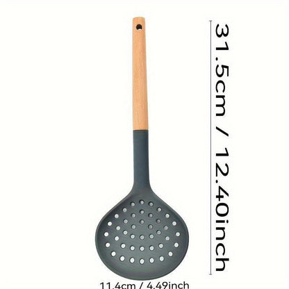 Silicone Kitchen Utensil Set - Durable, Non-Stick Cooking Tools for Home & Restaurant Use