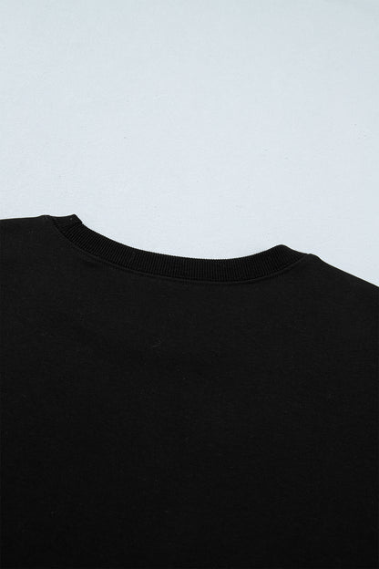 Black Casual Solid Short Sleeve Top with Metal Button Details Key Features
