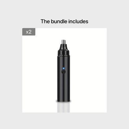 GERTZY Ear And Nose Hair Trimmer for Men Rechargeable - USB Electric Nose Hair Trimmer for Women - Painless Eyebrow Facial Hair Removal Nose Clipper, Father's Day Gift