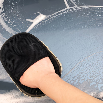 Ultra-Soft Microfiber Car Cleaning Glove, 9.84" x 3.5", Perfect for Auto Detailing & Maintenance