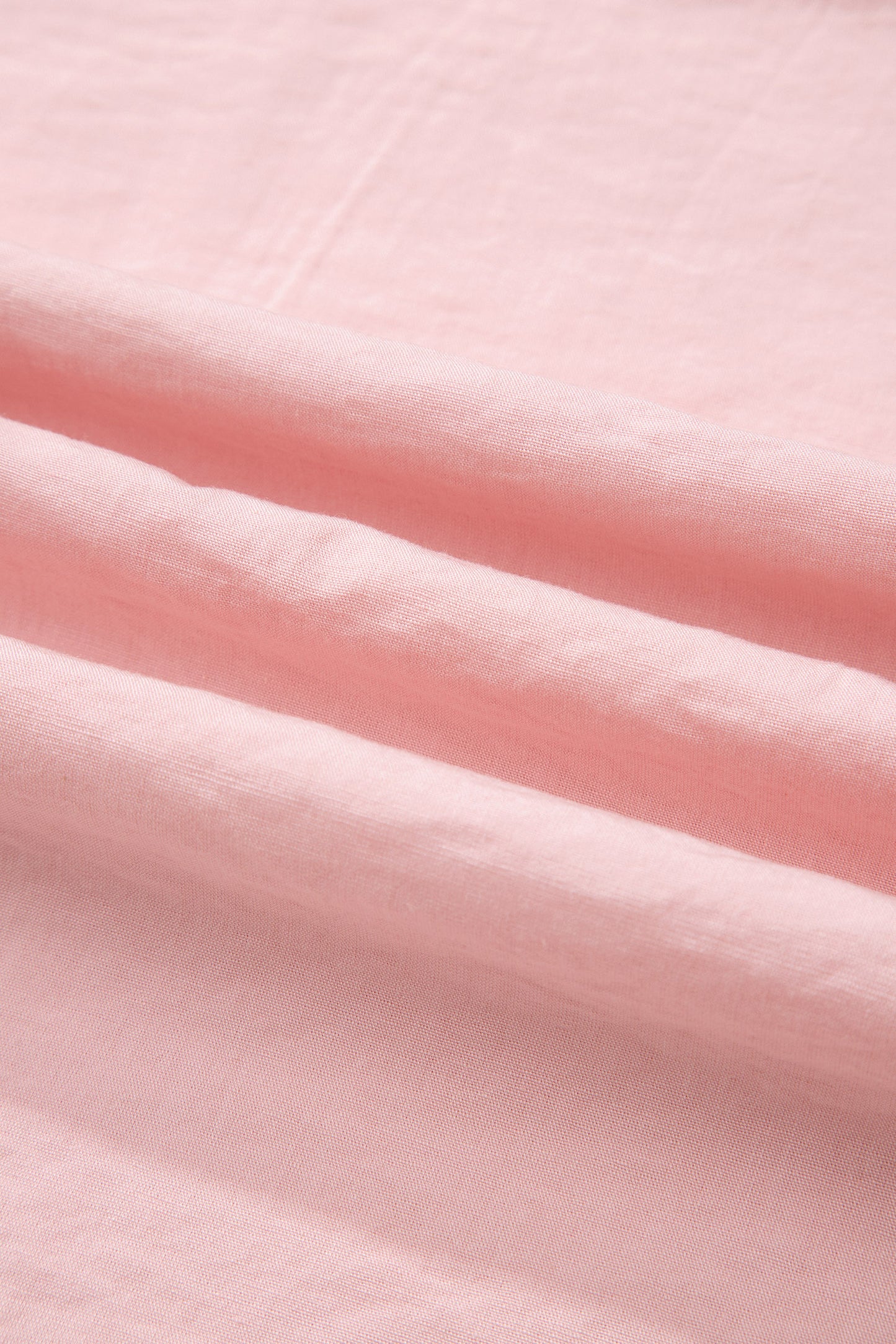 Light Pink Scallop Color Block Trim Puff Sleeve Mini Dress