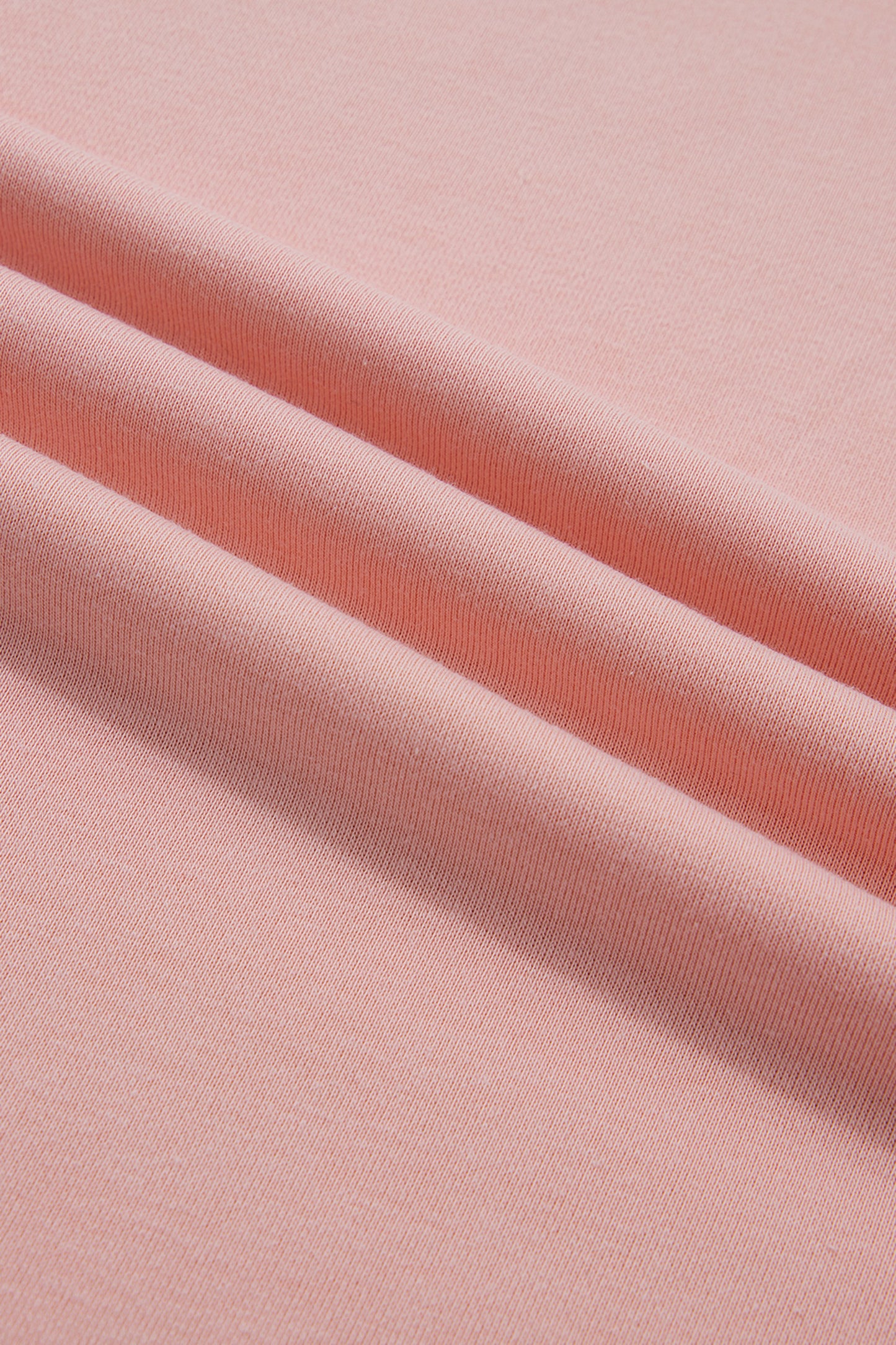 Pink Solid Color High Neck Cap Sleeve Loose Top