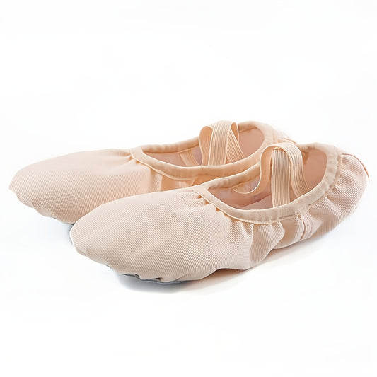 [Lightweight | Breathable] Four Seasons High-end Fashion Women's Dance Shoes | Lace-up Elastic Mouth Soft Sole Practice Shoes | Breathable and Lightweight Wear-resistant Ballet Shoes Indoor Yoga Shoes
