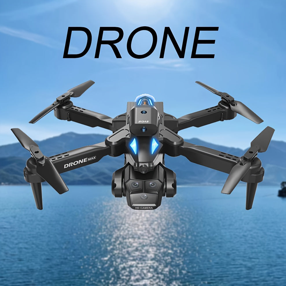 2024 Upgraded Drone with Triple Camera - Foldable, WiFi, Optical Flow Positioning, 360° Stunt Tumbling, One-Click Take-Off/Landing, Beginner-Friendly, Outdoor Fun Gift Toy