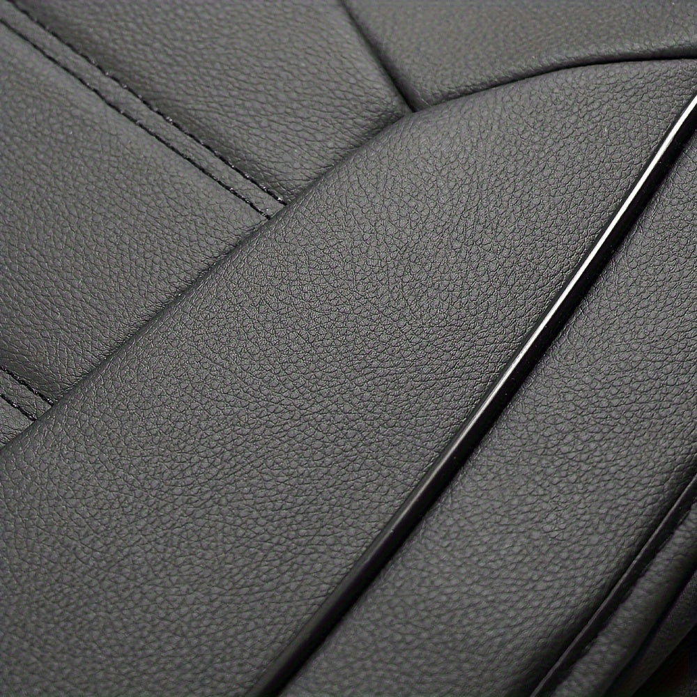 Car Seat Covers Full Set, 5 Seats Universal Seat Covers for Cars, Waterproof Leather Auto Seat Protectors, Front and Rear Seat Protectors