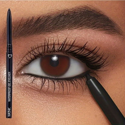 Waterproof Eyeliner Pencil Pen - Smooth, Smudge-Proof, Automatic, Colorful, Easy to Use for Beginners